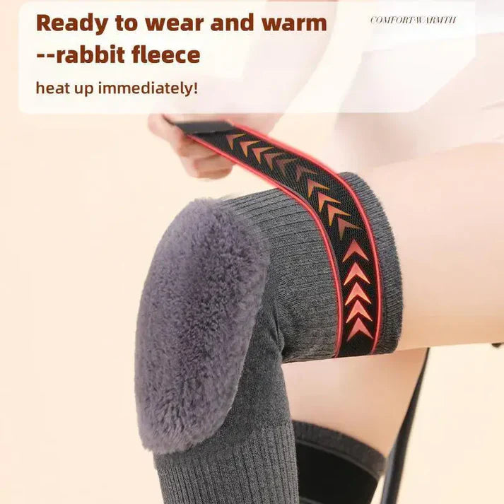 2 Pcs wool Knee Warmers