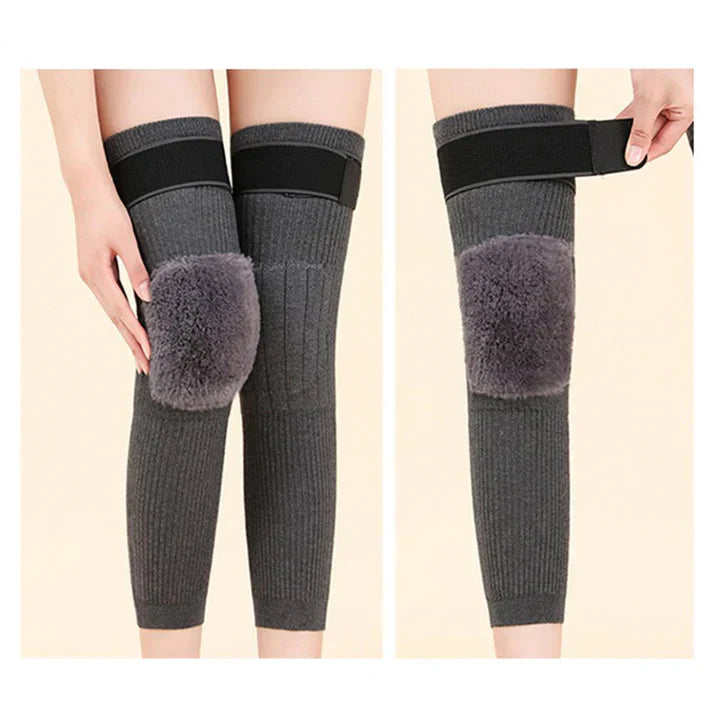 2 Pcs wool Knee Warmers