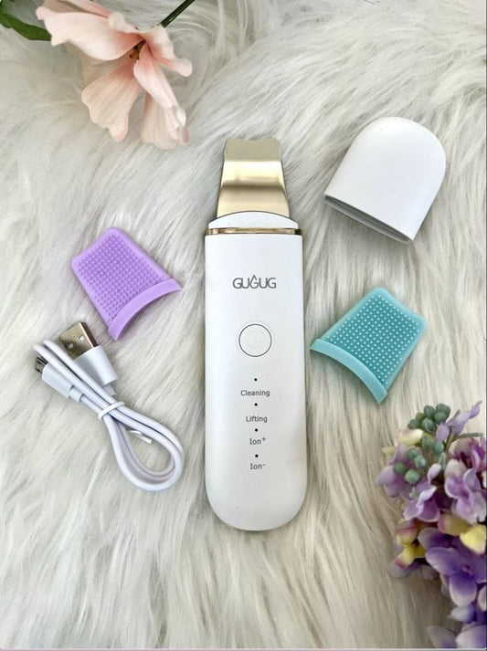 Ultrasonic Blackhead Removal Device – Rechargeable Skin Scrubber & Deep Cleansing Facial Cleaner