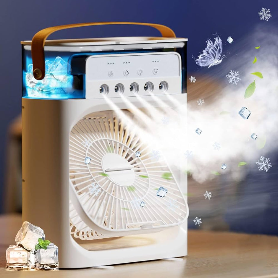 Mini Air Conditioner Fan - Fusion Auraarabic-aura-watch-side-view