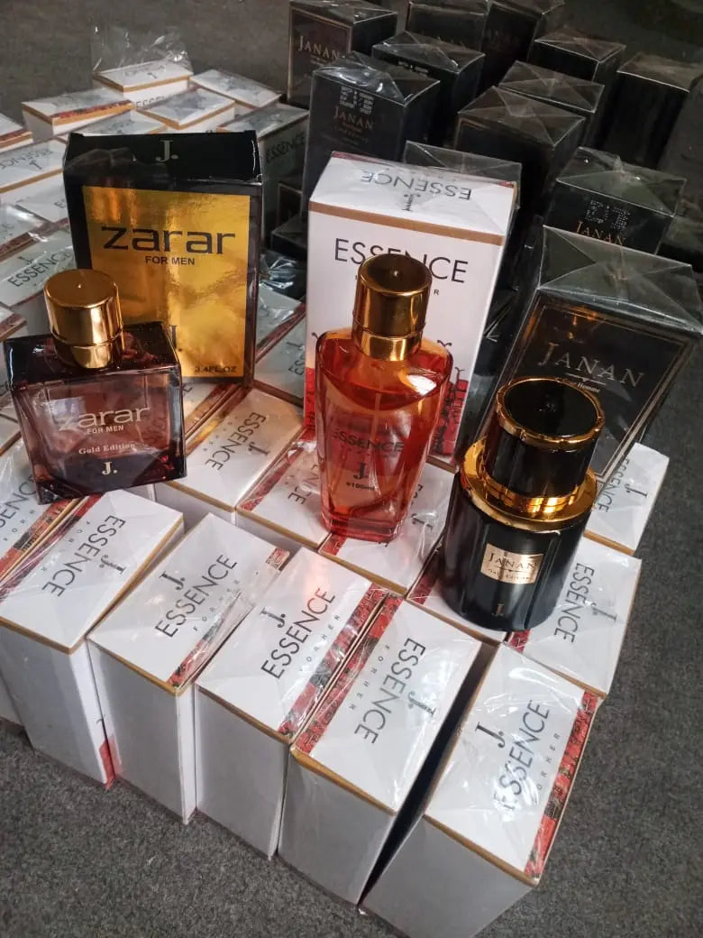 Janan perfume Pack Of 2 (E+J) With Free Delivery. - Fusion Auraarabic-aura-watch-side-view