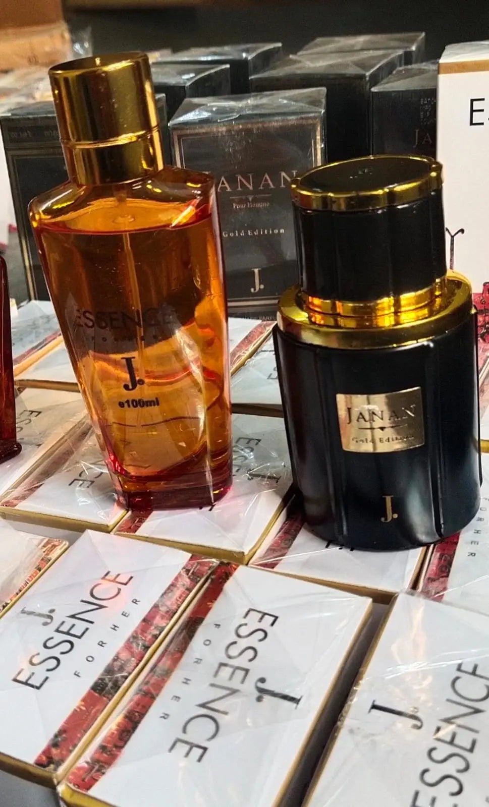 J. Long losting perfume 100ml  pack of 2 - Fusion Auraarabic-aura-watch-side-view