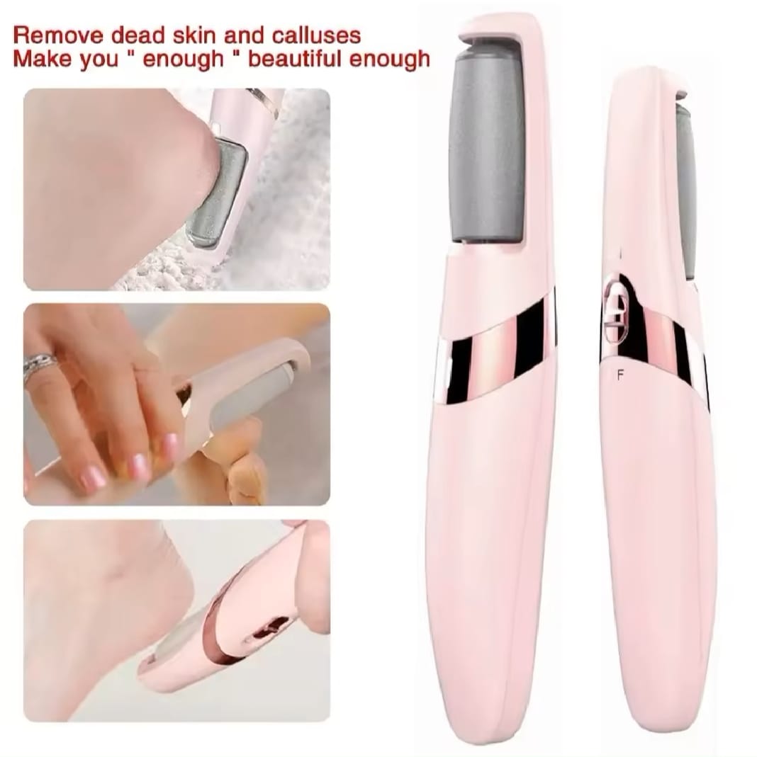 Electric Foot Callus Remover – Rechargeable Pedicure File for Dead Skin, Cracked Heels & Smooth Feet