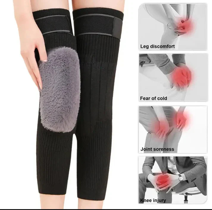 2 Pcs wool Knee Warmers