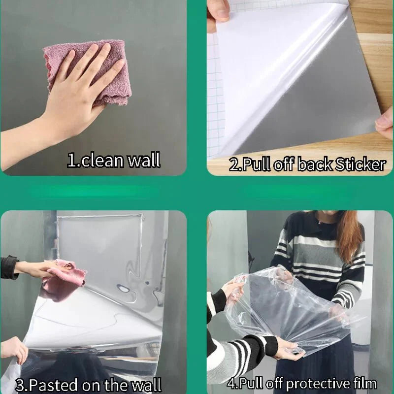 Wall Mirror Sticker (Large)